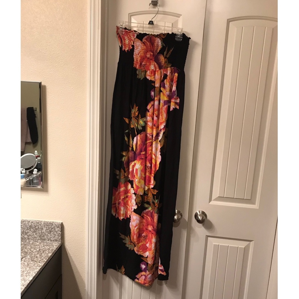Floral maxi dress
